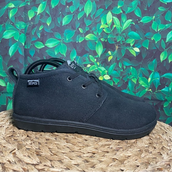 lems Shoes Lems Canvas Chukka Black Vegan Boots Poshmark